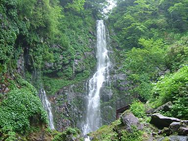 磐梯朝日国立公園内　土湯鷲倉　幕滝