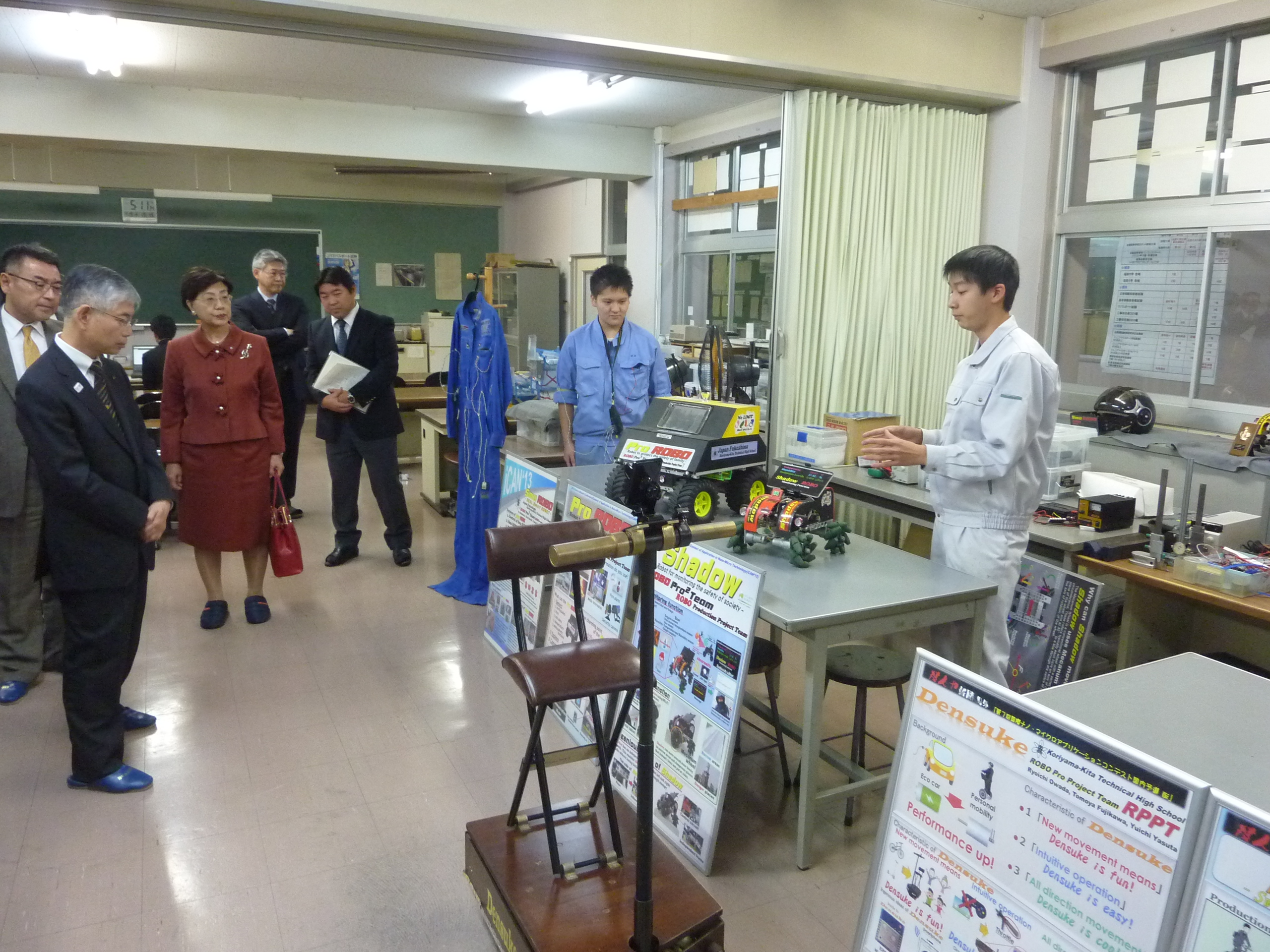 教育長学校訪問（岩瀬農業高等学校・安積高等学校・郡山北工業高等学校）の画像3