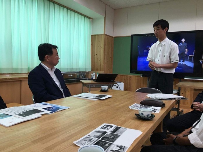 松野博一文部科学大臣視察「ふたば未来学園高等学校」 の画像2