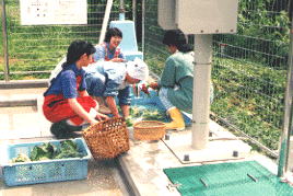 営農飲雑用水施設（南相馬市小高区）の写真