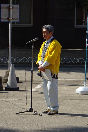 芳見所長あいさつ