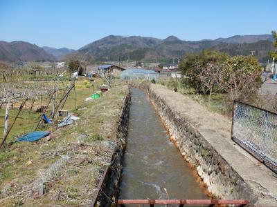 栗本堰用水路