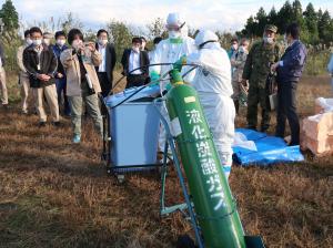 殺処分の模擬演習