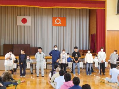 学生寮自治会役員あいさつ