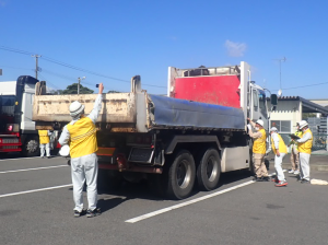 産廃車両路上調査