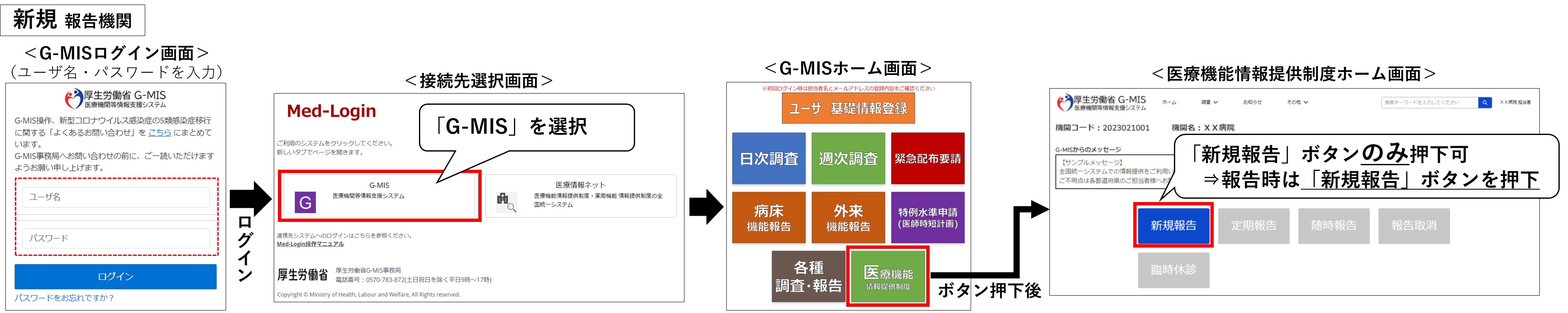 説明図（新規報告）