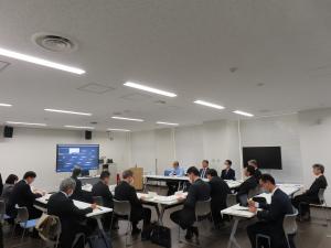 価格転嫁連絡会議　会議風景