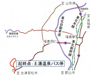 コース11のアクセス図