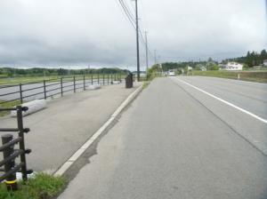 駐車場の様子（猪苗代方面から）