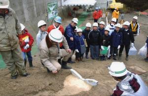 土石流現場実験