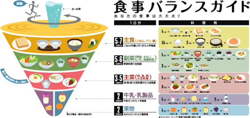 食事バランスガイド