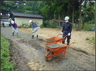 住宅除染の様子2