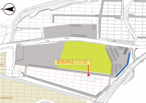 御製碑位置図