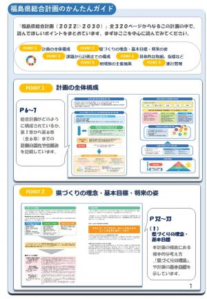 福島県総合計画のかんたんガイド