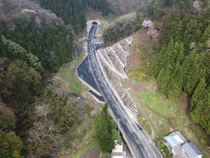 道路工事の状況