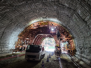 トンネル工事の状況３月末