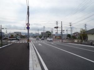 浪江拡幅1工区完成状況その1